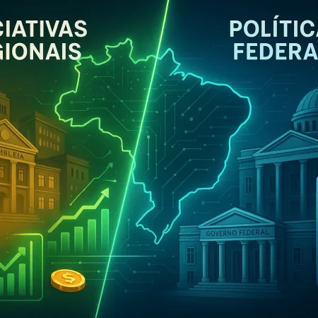 Comparação entre Iniciativas Regionais e Política Federal na Regulação do Jogo no Brasil