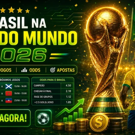 Brasil na Copa do Mundo 2026: grupo, jogos, odds e apostas