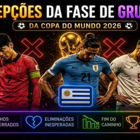 Decepções da fase de grupos da Copa do Mundo 2026: Coreia do Sul, Uruguai e Irã fora